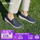 斯凱奇（SKECHERS）男鞋秋季一腳蹬健步鞋軟底輕便休閑運動(dòng)鞋216010