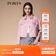 PORTS寶姿秋冬女裝長(cháng)袖短夾克SM9J001NFQ046 元氣粉 M (6)