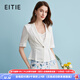 愛(ài)特愛(ài)（EITIE）氣質(zhì)干練修身薄款收腰小西裝短外套夏季新款職業(yè)裝B2403304 極光白10 XL 170