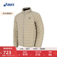 亞瑟士ASICS男子運動(dòng)輕量羽絨夾克保暖羽絨夾克 2031F372-001 灰色 L