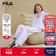 FILA【套裝】斐樂(lè )兒童衛衣衛褲2025冬季新款男女中大童休閑兩件套 櫻花淺粉-PK 130