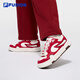 FILAFUSION斐樂(lè )BANK情侶板鞋魔術(shù)貼2026新年紅色女鞋運動(dòng)鞋男 白棉花糖/墨西哥椒紅-MJ 38