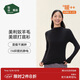 松山棉店小暖羊半高領(lǐng)女士打底衫含羊毛秋冬百搭肌底衣透氣7A抑菌抗靜電
