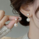 百年長(cháng)款顯臉瘦珍珠耳墜女純銀耳釘無(wú)耳洞耳夾感耳環(huán)2025新 長(cháng)款顯臉瘦珍珠耳墜女