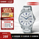 卡西歐（CASIO）男士商務(wù)手表 簡(jiǎn)約通勤休閑穿搭石英表鋼帶指針考試表 圣誕節禮物 休閑鋼帶MTP-1384D-7A2VDF