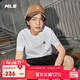MLB短袖T恤男女百搭休閑經(jīng)典純色圓領(lǐng)25新款3ATSB0153-50WHS-M