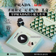 普拉達（PRADA）【圣誕禮物】氣墊 LN10 遮瑕持久禮物黑色尼龍氣墊生日禮物