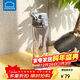樂(lè )扣樂(lè )扣（LOCK&LOCK）人魚(yú)線(xiàn)塑料運動(dòng)水杯夏天便攜水壺帶刻度提手男女水杯子700ML灰色