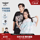 BOY LONDON【夏日涂鴉】夏情侶款短袖時(shí)尚撞色大LOGO印花T恤N01009 黑色 XL