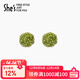 She's茜子飾品耀我宣言小繡球仿水晶耳釘時(shí)尚輕奢耳環(huán)生日禮物送女友