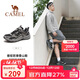 駱駝（CAMEL）戶(hù)外登山鞋男女防潑水防滑徒步鞋越野運動(dòng)跑鞋F13A097031