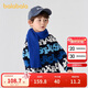 巴拉巴拉童裝套頭毛衣小童大童打底衫2024男童時(shí)尚保暖百搭潮208424103109