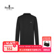 比音勒芬高爾夫【輕量抗皺】冬男士小高領(lǐng)上衣打底衫休閑長(cháng)袖T恤 07黑 L (105)