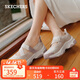 斯凱奇（Skechers）漫月瑪麗珍淺口單鞋女鞋秋2025新款蕾絲厚底運動(dòng)休閑鞋177604