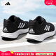 阿迪達斯 （adidas）男鞋跑步鞋 25冬季新款緩震輕便夜跑運動(dòng)鞋網(wǎng)面透氣低幫休閑鞋子 【軟彈減震】經(jīng)典黑白/熱銷(xiāo)款/曬圖退10 42 （內長(cháng)260mm）