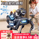 RWTW智能機器狗ai人工智能兒童玩具遙控機械12編程送男孩新年元旦禮物 爆閃式水彈炮臺/3萬(wàn)水彈【雙控2000+編程/遙控語(yǔ)音】黑 3組充電鋰電池酷炫跑馬燈/七彩燈光/2.4G遙控/超長(cháng)續航