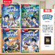 米吳科學(xué)大冒險漫畫(huà)書(shū)系列全套第九輯33-36冊 6-12歲中國兒童科普百科全書(shū)中小學(xué)生7-10歲物理化學(xué)生物地理學(xué)科啟蒙課外讀物圖書(shū)新年禮物 【第1輯】4冊_贈紅包+小象卡牌