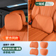 RosyClouds適用26款新問(wèn)界M7M8M9M5專(zhuān)用原廠(chǎng)頭枕車(chē)內裝飾必買(mǎi)實(shí)用配件車(chē)用品 問(wèn)界系列【2個(gè)頭枕+2個(gè)腰靠】 赤茶橘