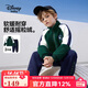 迪士尼寶寶迪士尼男童套裝兒童搖粒絨外套褲子中大童裝秋季毛絨套 墨綠 150