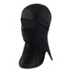 南恩護臉保暖面罩滑雪速干護臉吸濕排汗男女面罩 黑色-羊毛款 L