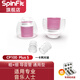 SpinFit CP100 PLUS入耳式耳機套硅膠耳機塞SF套軟耳帽耳塞通用耳機帽冒配件耳套軟 S號 兩對