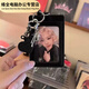 葉余韓版ins貓咪蝴蝶結皮質(zhì)卡套卡位證件門(mén)禁卡校園公交飯追星卡套 黑色皮質(zhì)+貓咪蝴蝶結+黑色彈簧