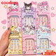 COODORA指甲貼兒童美甲穿戴3-6歲玩具套裝短款貼片可卸女孩生日禮物