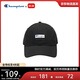 Champion美國冠軍鴨舌帽男女 休閑運動(dòng)防曬時(shí)尚帽25FWH60 黑色 MIC