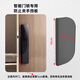 智能鎖防夾手擋板適配門(mén)鎖面板智能鎖門(mén)禁卡貓眼電動(dòng)門(mén)鎖神器 【15*6】加長(cháng)款-透黑【送免釘膠】