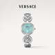 范思哲（VERSACE）瑞士手表女士手鏈石英表新年生日禮物送女友VEWCA0324-28MM冰藍