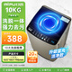 日普（RIPU）洗衣機波輪全自動(dòng)家用大容量10公斤洗脫一體直排式宿舍出租房公寓 咖啡金 波輪 10kg 【藍光洗護風(fēng)干潔桶-強動(dòng)力電機】