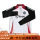 梧瓏2425曼聯(lián)秋冬新款半拉鏈足球訓練服長(cháng)袖熱身出場(chǎng)球衣跑步健身運動(dòng) 單上衣 M