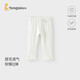 童泰（TONGTAI）女寶寶褲子春秋莫代爾兒童長(cháng)褲女童外出打底褲休閑褲本白90cm