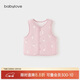 babylove嬰兒馬甲夾棉秋冬外穿休閑保暖坎肩男女寶寶純棉厚款棉服百搭上衣