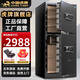 虎牌保險柜家用防盜防搬走辦公室大型保險箱重型加厚保管箱全鋼防盜可入墻夾萬(wàn) 【重型加厚】高1.8m雙門(mén) 黑色 指紋款（指紋/密碼/鑰匙開(kāi)啟）