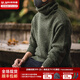 馬登工裝 美式復古純色保暖高領(lǐng)針織衫馬海毛毛衣秋季個(gè)性打底衫男 綠色 M