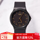 卡西歐手表 學(xué)生運動(dòng)簡(jiǎn)約石英小黑表 休閑指針?lè )浪醺咧猩直砥呦ΧY物 MQ-24-1E  店長(cháng)推薦