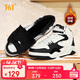 361°運動(dòng)鞋男型燃4冬季加絨保暖高幫休閑滑板鞋子男672436622A-4
