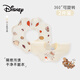 迪士尼（Disney）嬰兒口水巾寶寶圍嘴導濕速干四季薄款0-6個(gè)月新生兒初生防水圍