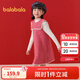 巴拉巴拉兒童套裝女童兩件套2024春裝拜年服中大童洋氣背心裙208124104006