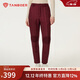 坦博爾羽絨褲內穿防寒居家女冬款小腳褲長(cháng)褲TB5310116 倍暖紅190