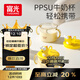 FGA富光兒童牛奶杯寶寶直飲帶手柄喝水杯帶刻度泡奶瓶PPSU學(xué)飲吸管杯