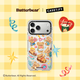 CASETIFY 黃油小熊 x CASETiFY聯(lián)名 黃油小熊貼紙 適用于iPhone17/16/15 Air/Pro/Max蘋(píng)果手機殼 透明殼Magsafe iPhone 16 Pro Max