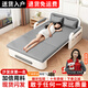 楠姝折疊沙發(fā)床加厚兩用小戶(hù)型布藝伸縮床客廳陽(yáng)臺多功能床2025新款 【1.58m儲物款】5cm海綿+2cm椰棕