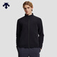 迪桑特（DESCENTE）DESCENTE迪桑特TRAINING綜訓運動(dòng)健身男士親膚針織運動(dòng)上衣外套 BK-黑色 L (175/96A)