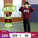 NIKE3BRAND 耐克兒童加絨衛衣+長(cháng)褲套裝2025年撞色logo男女童2件套