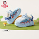 巴布豆（BOBDOG）【門(mén)店同款】運動(dòng)鞋透氣小童跑步鞋機能兒童鞋男女童老爹鞋 淡藍天空蘭 24 (適合腳長(cháng)14.5-15cm)
