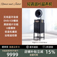 ROMEO AND JULIET柏林之聲輕奢復古留聲機三分頻全域HIFI客廳家用中古風(fēng)黑膠唱片機仿古CD/DVD機藍牙音響收音機擺件 黑色機身+黑色喇叭+中文唱片