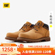 卡特卡特大黃靴23秋冬款男士休閑工鞋牛皮防滑工裝低靴大黃靴