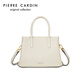 皮爾卡丹斜挎包包女包牛皮手提包女士戴妃包禮盒新年禮物送老婆